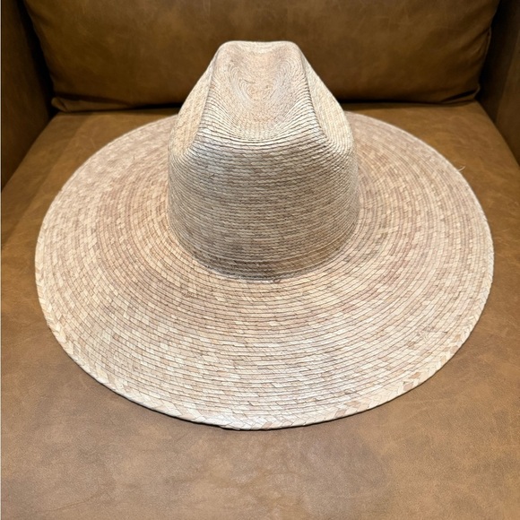 NWT Lack of Color Palma Wide Brim Straw Hat Palm Leaf L - XL main image 5